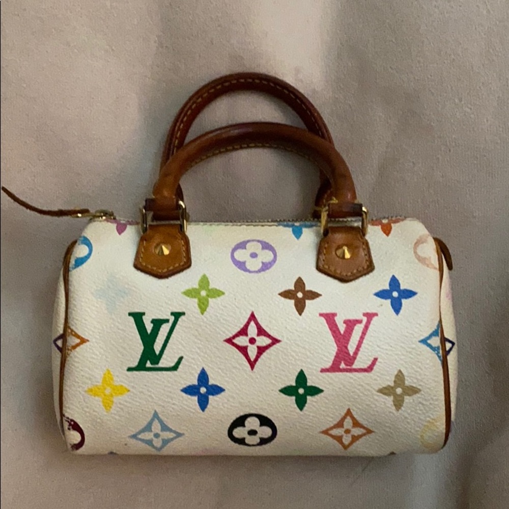 Louis Vuitton speedy multicolor mini bag - Picture 3 of 15